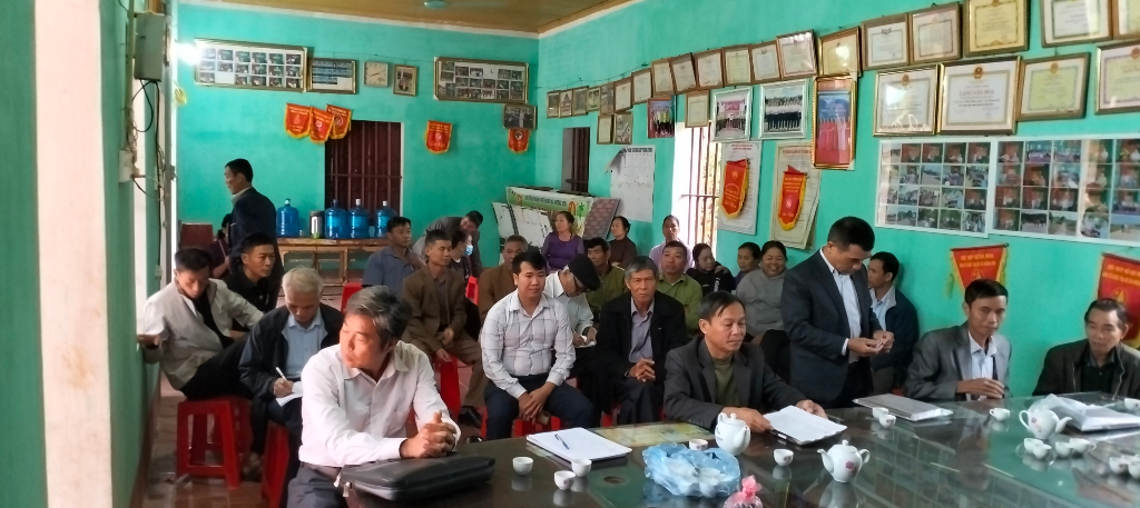 Đại biểu Hội đồng nhân dân xã Hương Sơn tiếp xúc cử tri trước kỳ họp thứ 9 - HĐND xã khoá XXI, nhiệm kỳ 2021-2026