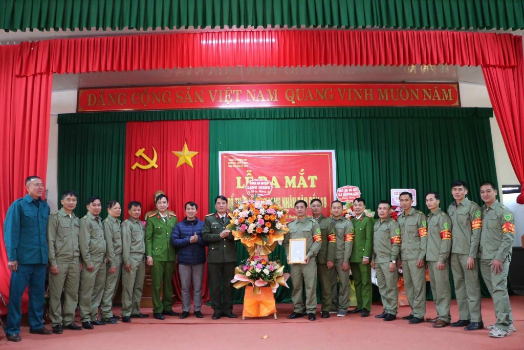 Thôn Đồn 19 - xã Hương Sơn thành lập tổ tuần tra an ninh nhân dân